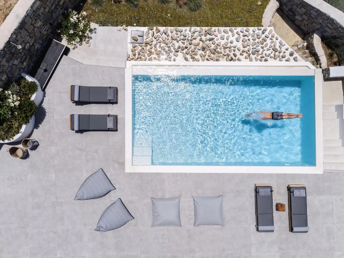 Dream View Villa, 2 Min Walk To The Beach, By Red Windmill Villas カラファティス ギリシャ