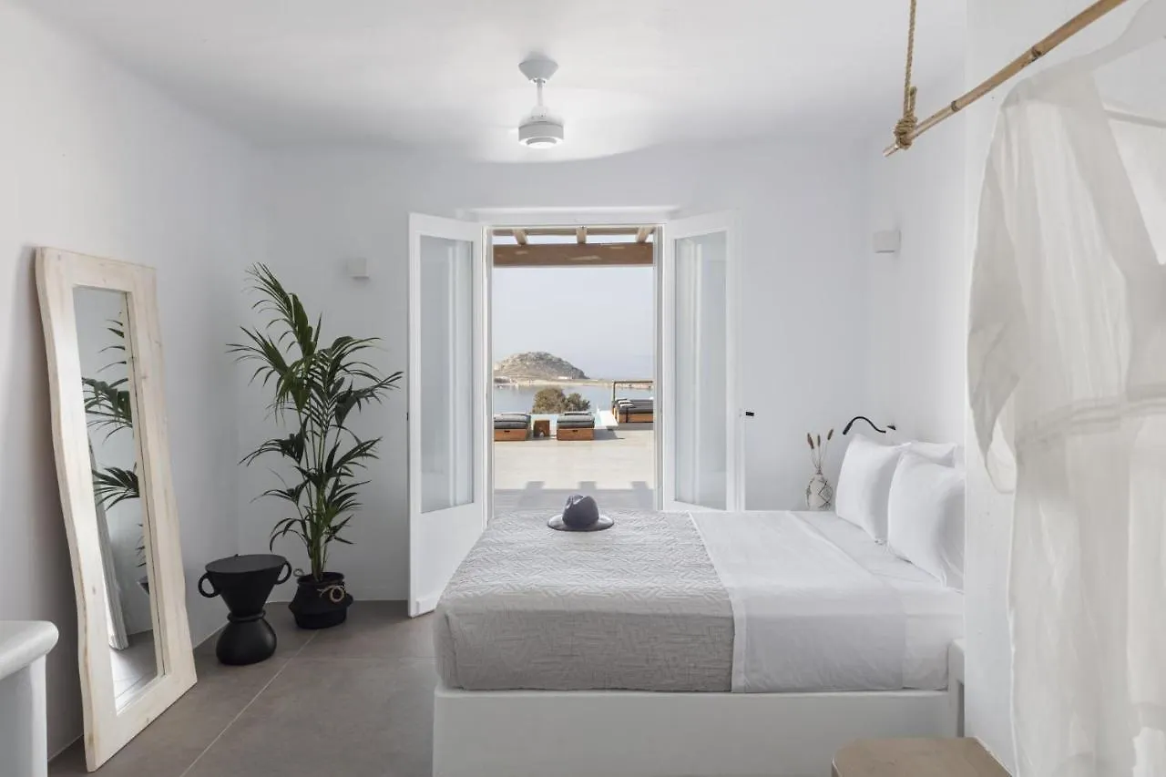 Dream View Villa, 2 Min Walk To The Beach, By Red Windmill Villas Kalafatis Řecko