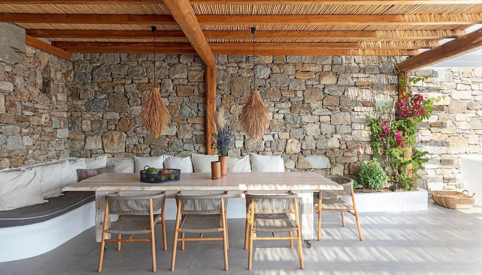 Dream View Villa, 2 Min Walk To The Beach, By Red Windmill Villas カラファティス