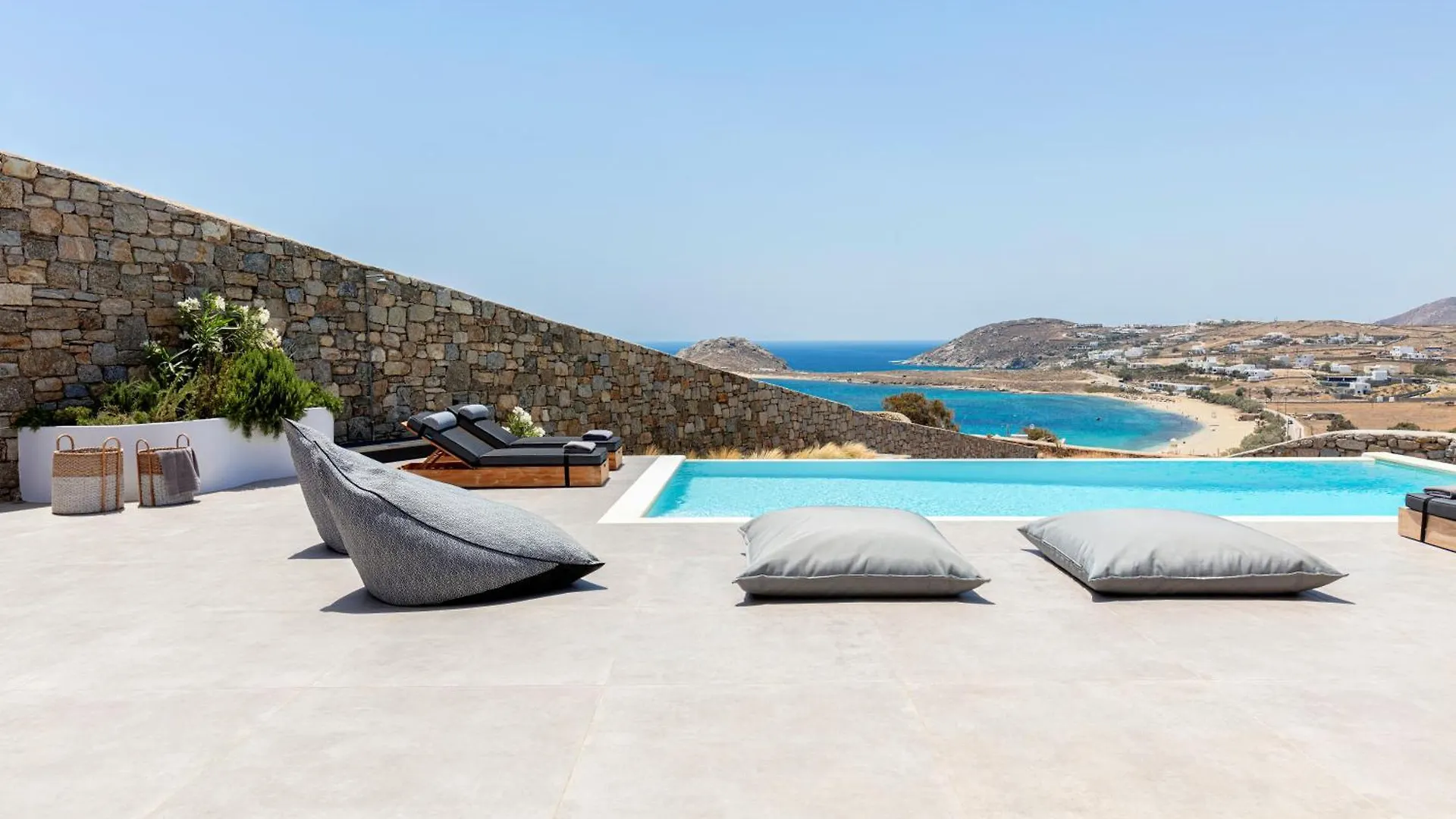 Dream View Villa, 2 Min Walk To The Beach, By Red Windmill Villas カラファティス ギリシャ