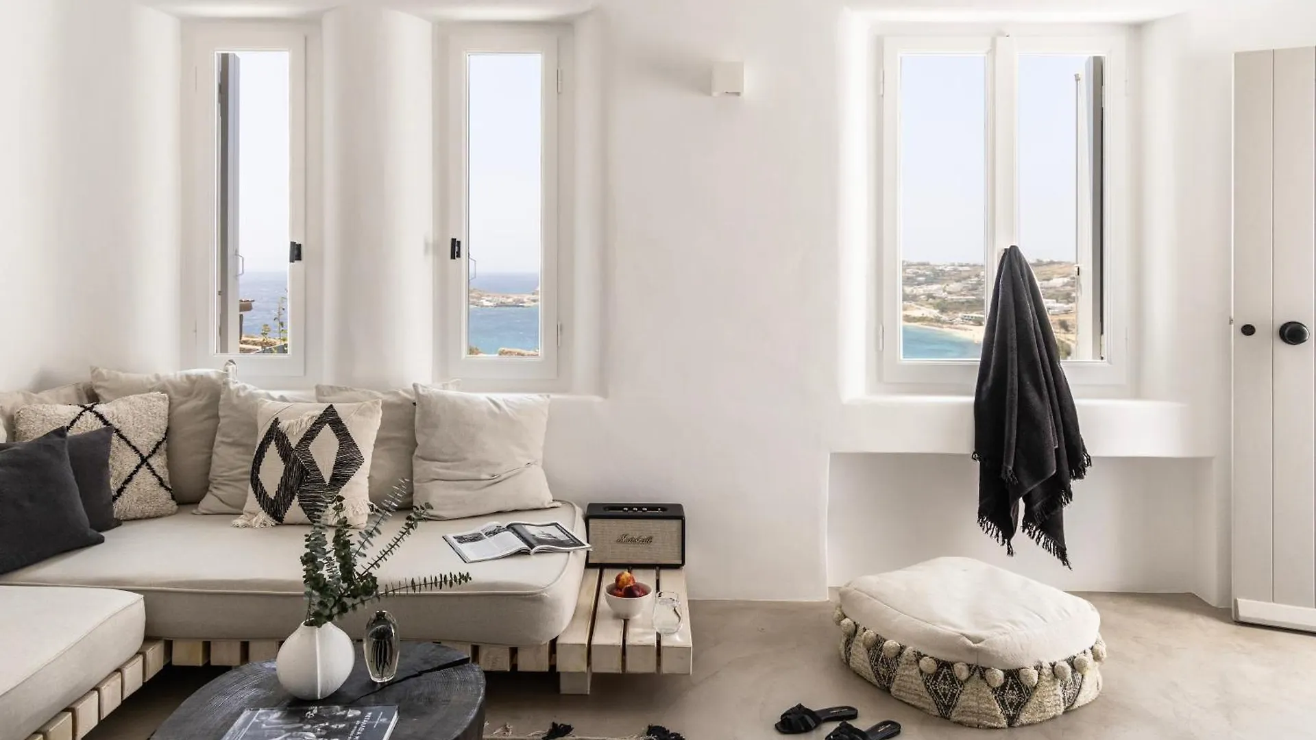 Dream View Villa, 2 Min Walk To The Beach, By Red Windmill Villas カラファティス